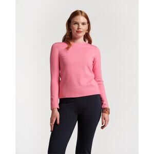 Frances Valentine Pink Ballet Top Shirt Size Small